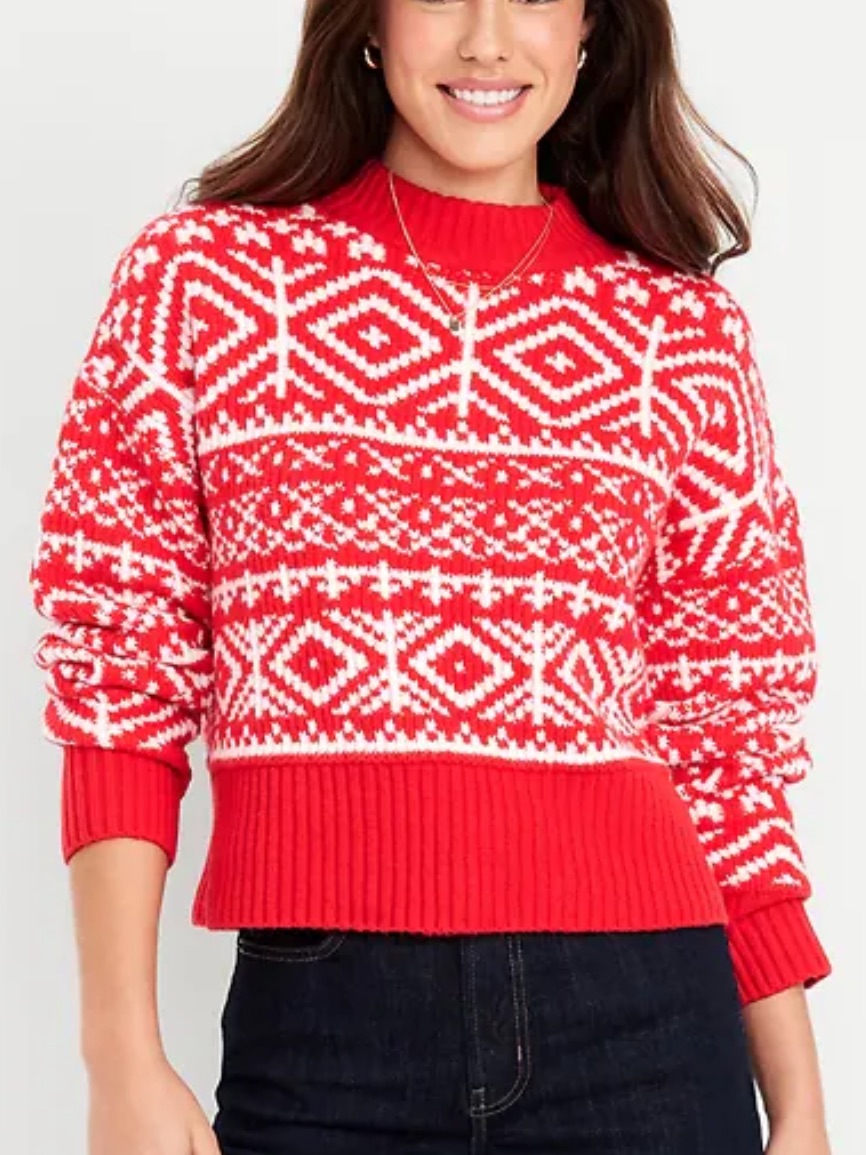Old Navy Soft And Cozy Holiday Sweater